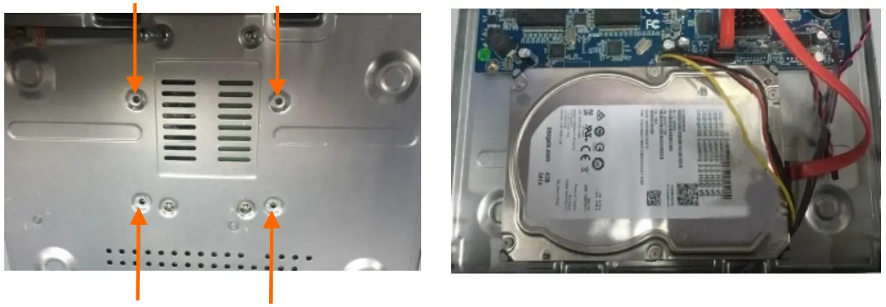 NOVUS NHDR 6016 H1 II Multistandard AHD Recorder - mounting screw