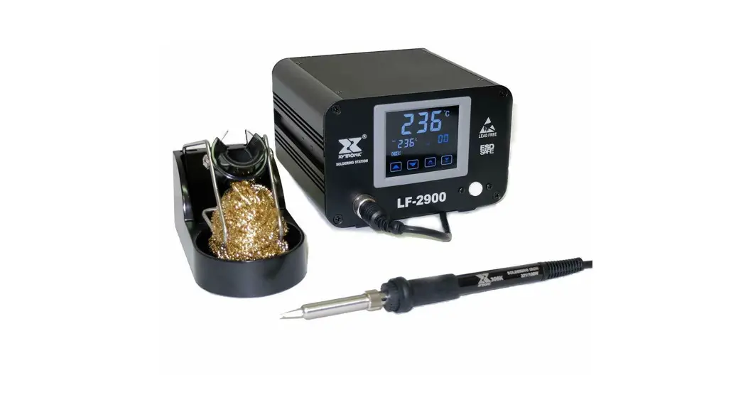 Xytronic Lf-988d+ Lcd Touchscreen Control Soldering And De-soldering Station User Manual