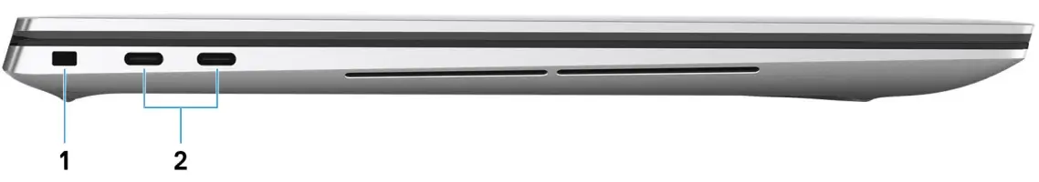 DELL XPS 15 9510 11th Generation Processor Intel Core i9 Laptop - cable slot