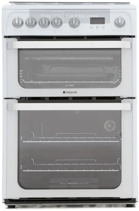 Hotpoint Gas Cooker with Dounle Oven