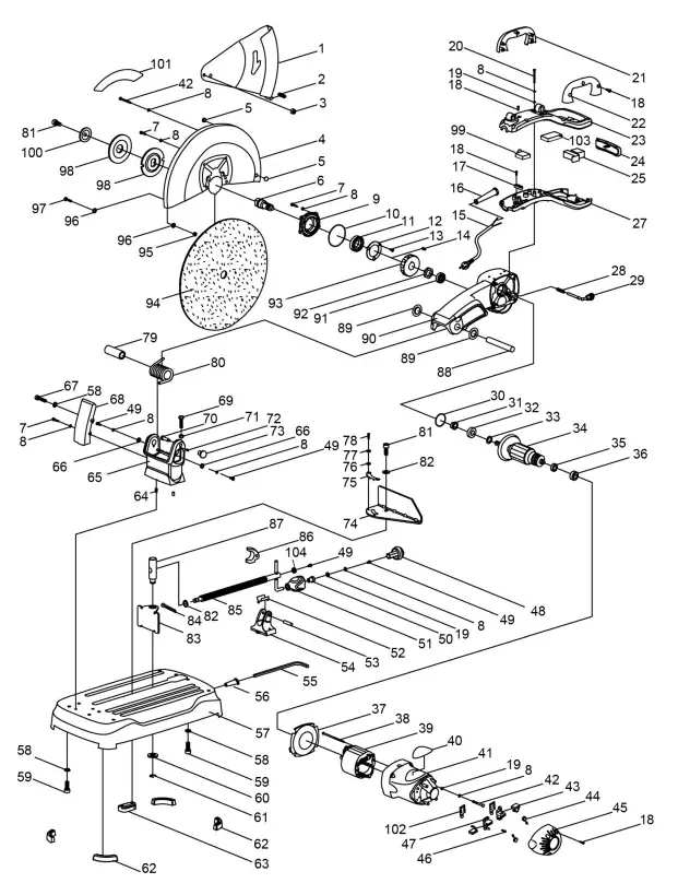 Clarke-CON14110-355mm-110-V-Abrasive-Cut-Off-Saw-fig-13