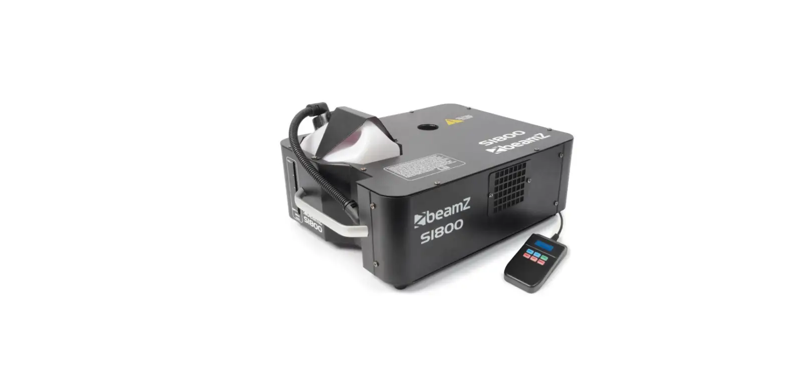 Beamz S1800 Dmx Smoke Machine Instruction Manual