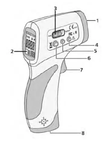 HT ITALIA DT-8806H Medical Thermometers fig (1)