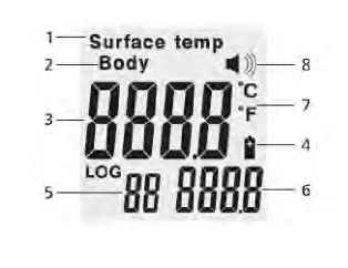 HT ITALIA DT-8806H Medical Thermometers fig (2)