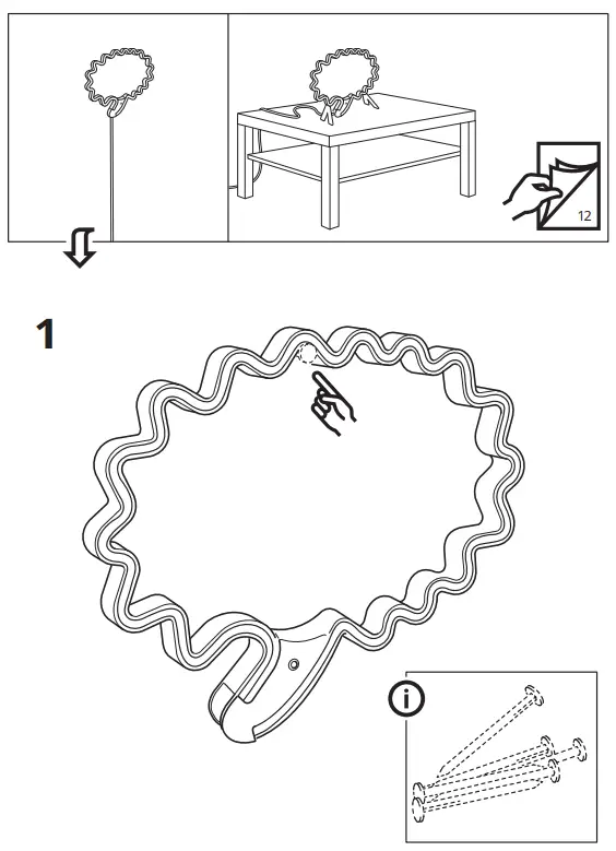 IKEA SNÖDJUP LED Decorative Light - FIG 3