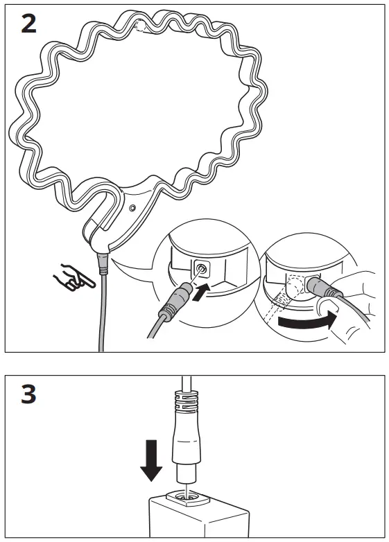 IKEA SNÖDJUP LED Decorative Light - FIG 4