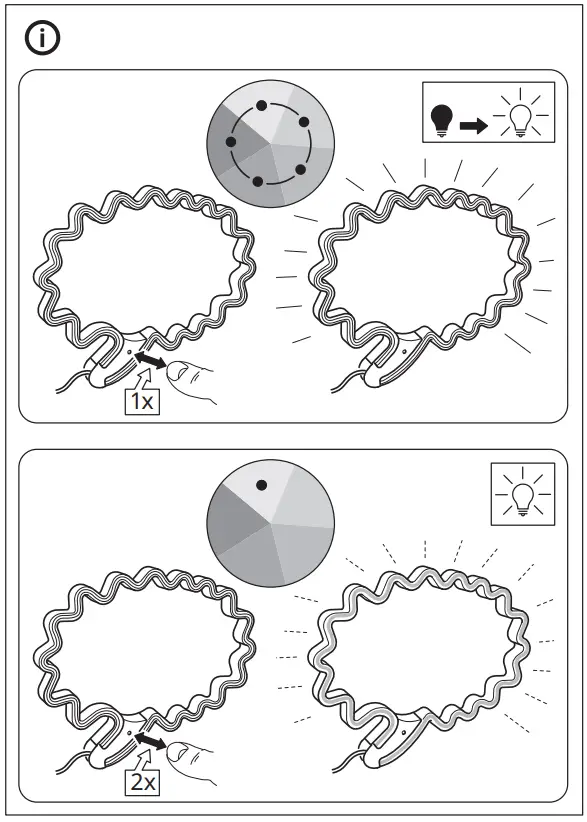 IKEA SNÖDJUP LED Decorative Light - FIG 8