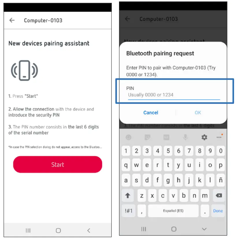 Circutor MyConfig Mobile App setting 4