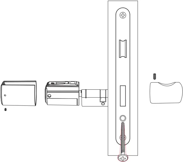 WE LOCK Secbrebl01 Fingerprint Bluetooth Smart Door Lock - Fig 1