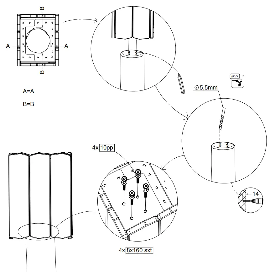 vinci play RB1395 Robinia Trash can 35 liters 4