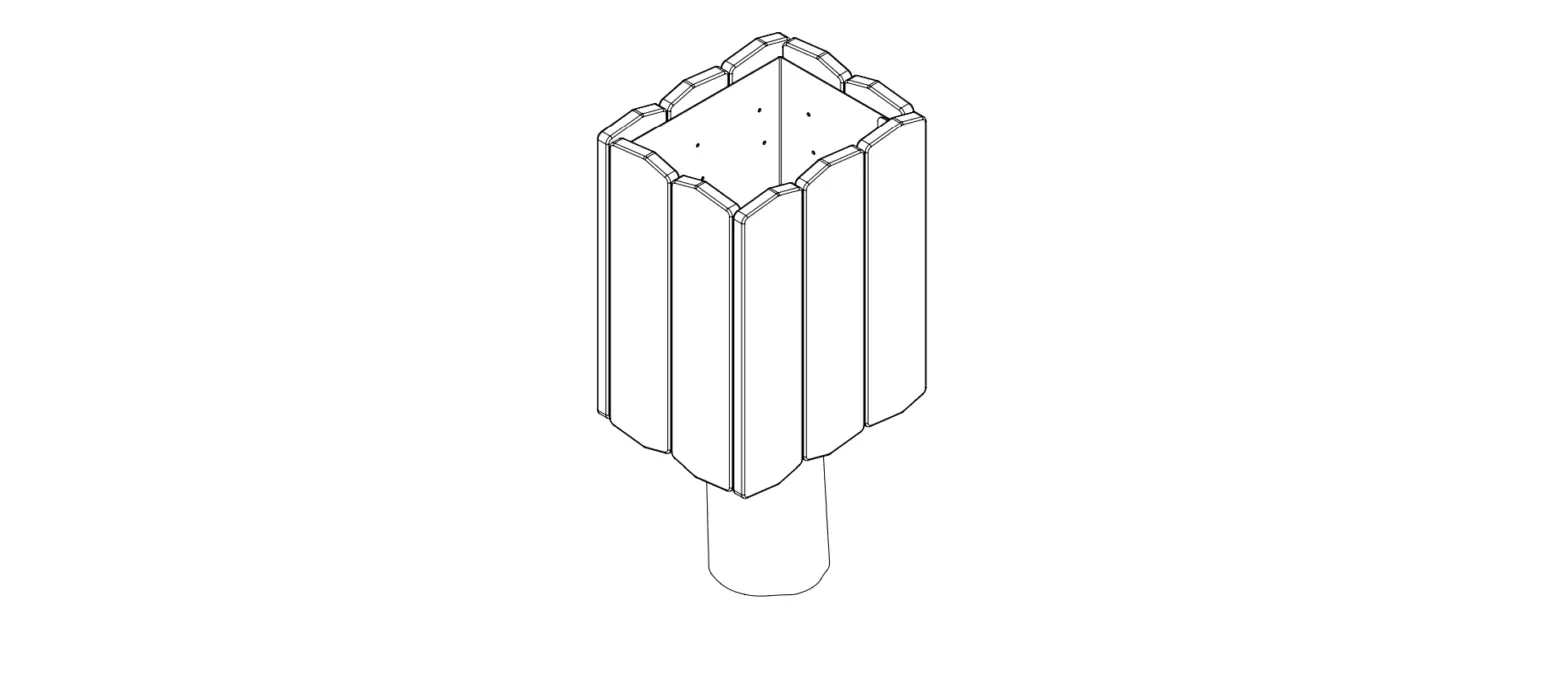 Vinci Play Rb1395 Robinia Trash Can 35 Liters Instruction Manual