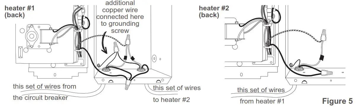 EnergyPlus COM-PAK Grill Kit - MULTIPLE HEATERS ON ONE CIRCUIT BREAKER