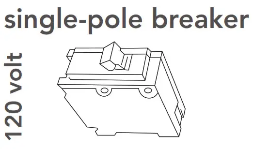 EnergyPlus COM-PAK Grill Kit - single-pole breaker