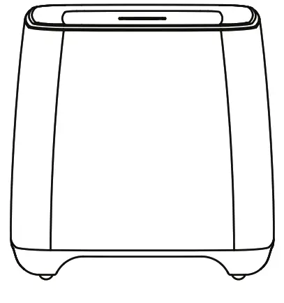 polkaudio SurroundBAR 4000 Instant Home Theater - subwoofe