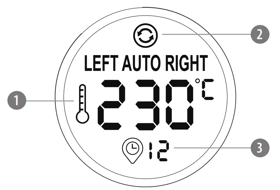 Teesa TSA0560 Hair Styling DREAM CURLS X600 Automatic Curler- power