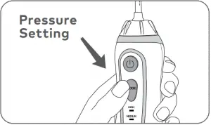 Adjusting the Pressure Setting