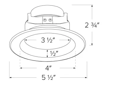 ELCO-Lighting-EL455CT5W-4-Inch-5-CCTSwitch-LED-Reflector-Inserts-FIG-2