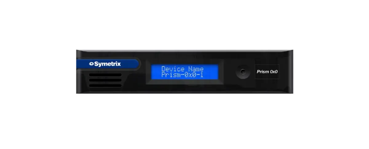 Symetix Prism 0x0 And 4x4 User Guide Symetix Prism 0x0 And 4x4 User Guide