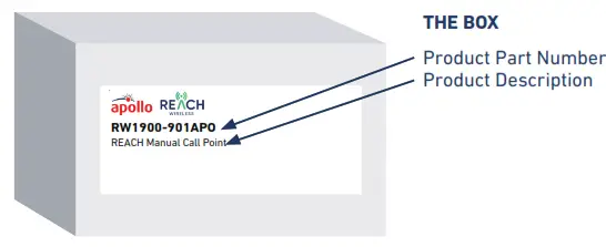 apollo RW1900-901APO Reach Manual Call Point - Fig