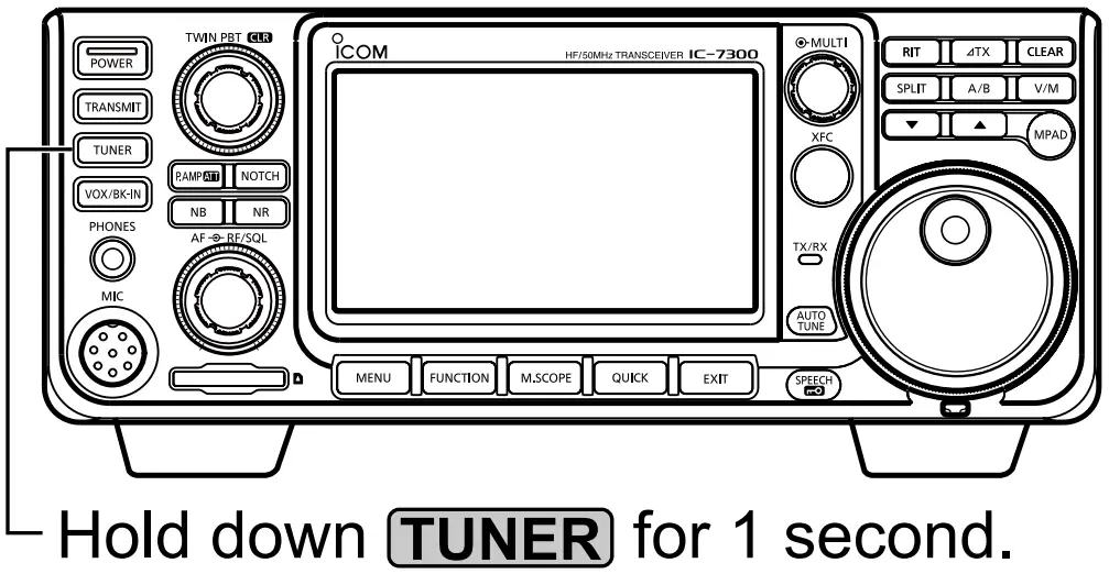 Operation instruction