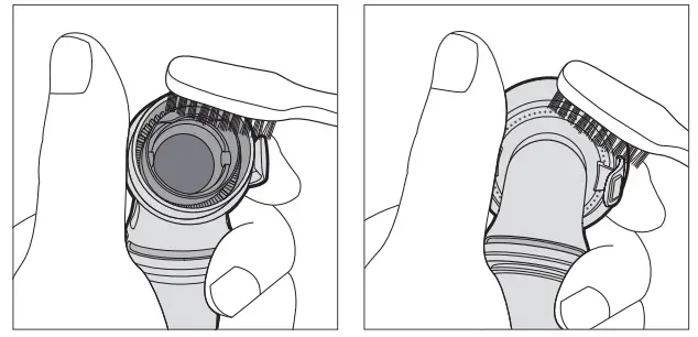 ResMed AirFit F20 Full face mask - Cleaning the vent