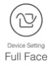 ResMed AirFit F20 Full face mask - Device setting
