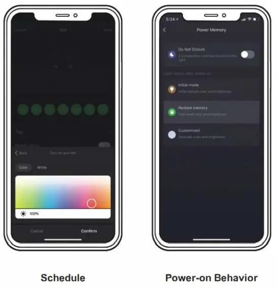 XMCOSYplus Low Voltage Mushroom Lights - Scene Mode2