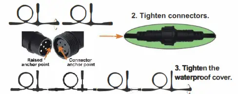 XMCOSYplus Low Voltage Mushroom Lights - Step 2