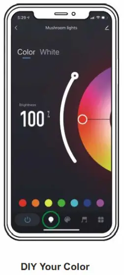 XMCOSYplus Low Voltage Mushroom Lights - Step6