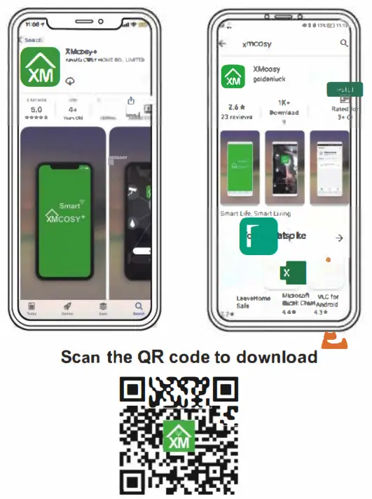 XMCOSYplus Low Voltage Mushroom Lights - qr code1