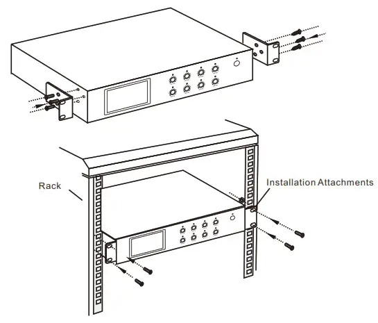 AUXdi DM848 Intelligent Network Music Player - Connection and Installation 2