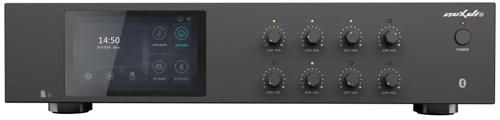 AUXdi DM848 Intelligent Network Music Player - Cover