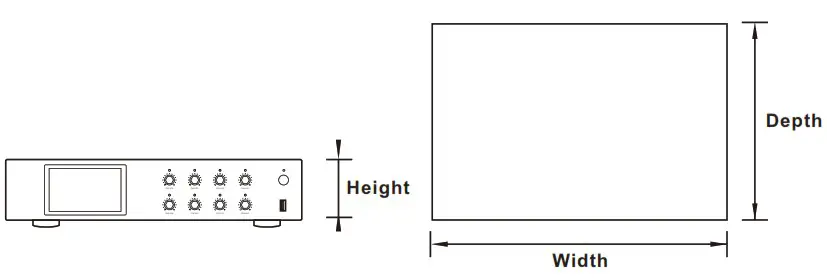 AUXdi DM848 Intelligent Network Music Player - Information 3
