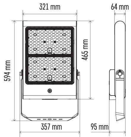 EMOS ZS2452 LED Floodlight - overview 3