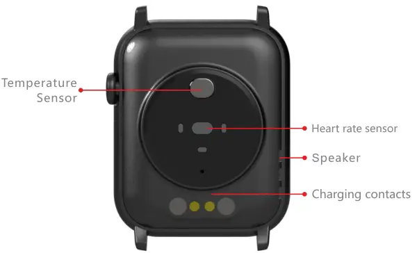 Smart Watch backside