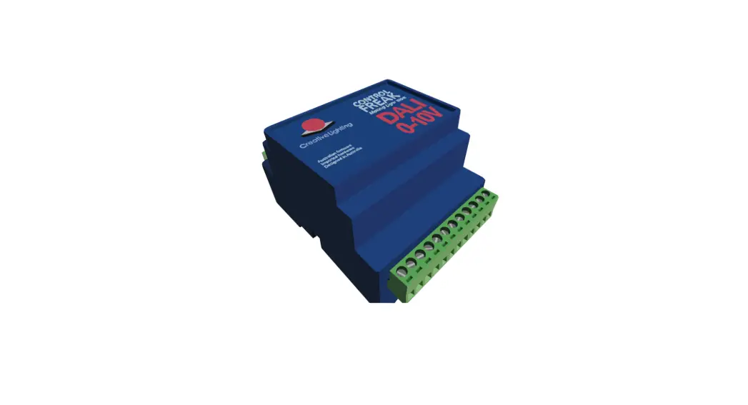 Dali 0-10v Converter Type 5 Control Freak User Manual Dali 0-10v Converter Type 5 Control Freak User Manual