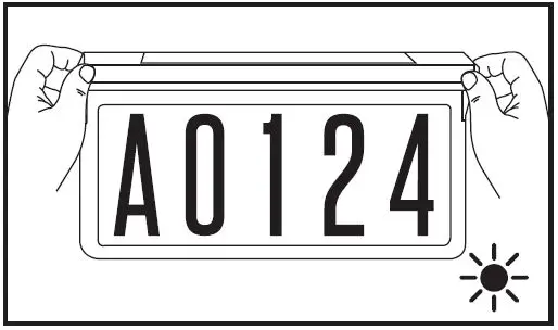 RELIABILT 5144304 Solar LED Address Sign-8