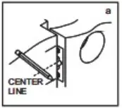 TownSteel CD CDC Series Cylindrical Locks - Installation and Template 6