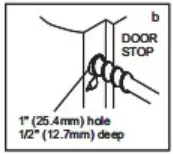 TownSteel CD CDC Series Cylindrical Locks - Installation and Template 7