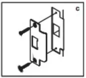 TownSteel CD CDC Series Cylindrical Locks - Installation and Template 8