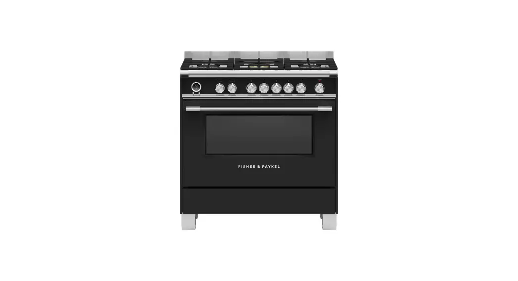 Fisher And Paykel Or90scg6b1 Self Cleaning 5 Burners Freestanding Cooker User Guide