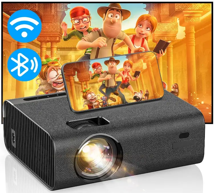 Bomaker-Portable-Full-HD-Wi-Fi Projector