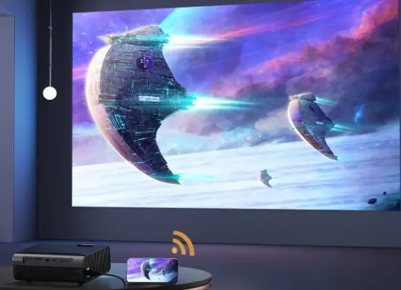 Bomaker-Portable-Full-HD-Wi-Fi Projector-Fig-1