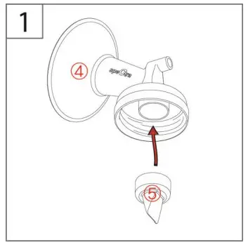Spectra S1 Plus S2 Plus - breast shield
