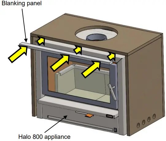 HALO 800 ZERO CLEARANCE BOX ASSEMBLY INSTRUCTION