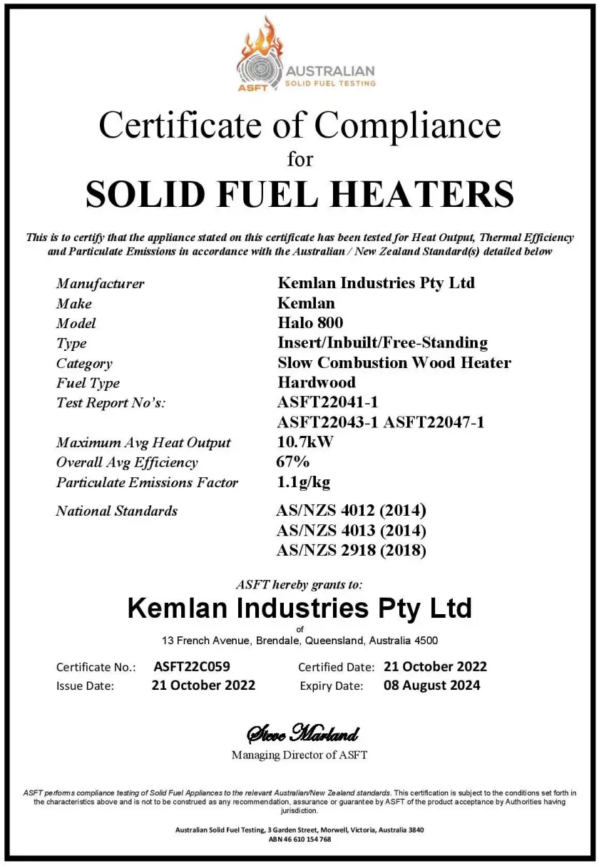 Certificate of Compliance