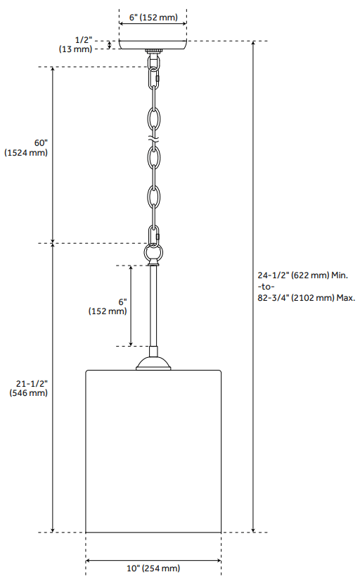Signature Hardware 953462 Beringer Pendant Light - FIGURE