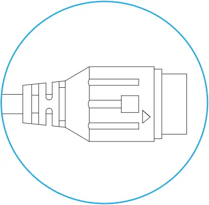 LATCH Building Intercom System - Detail View of Cable 2