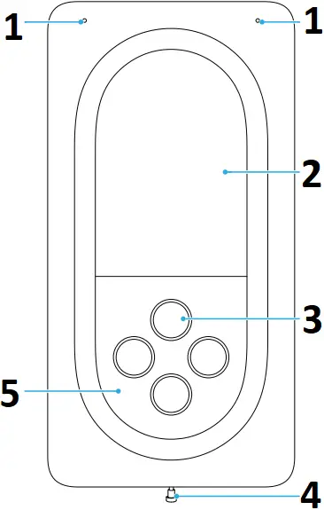 LATCH Building Intercom System - Mounting Plate 2