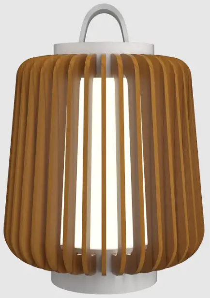 ACCORD LIGHTING 7059 Wooden Slats Table Lamp product
